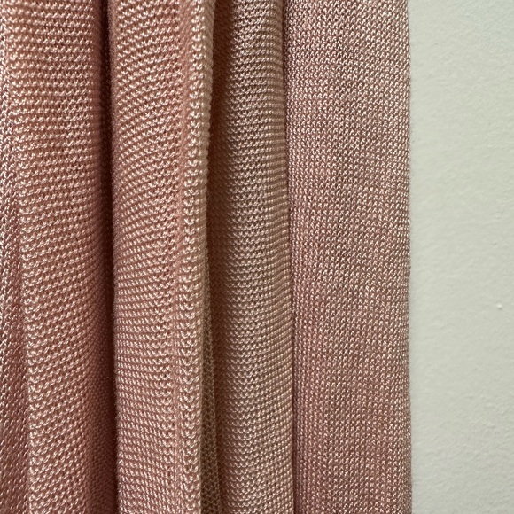 Echo Soft Pink Knit Scarf - Picture 2 of 4